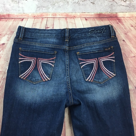 💸Seven7 Bootcut denim jean in size 8 - Picture 5 of 8